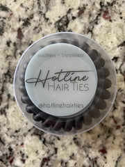 Hotline Hair Ties - Crystal Clear