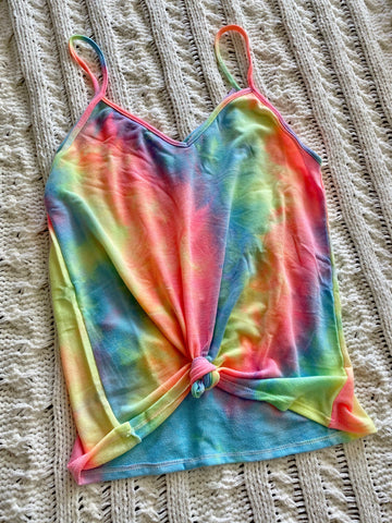 Cotton Candy Tank - Tie Dye