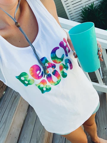 Beach Bum Tank - Tie Dye