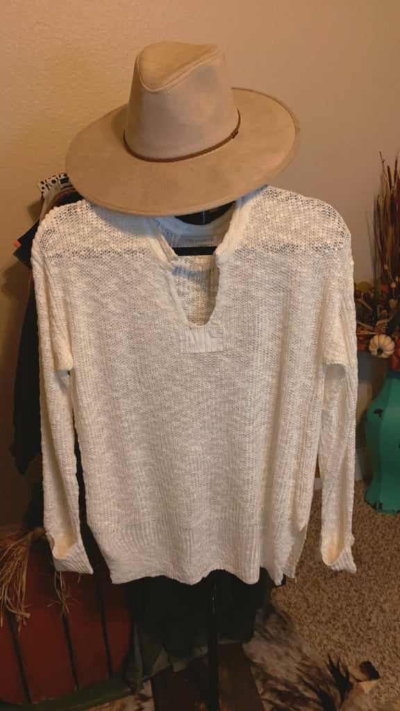 The Parker Sweater - Ivory